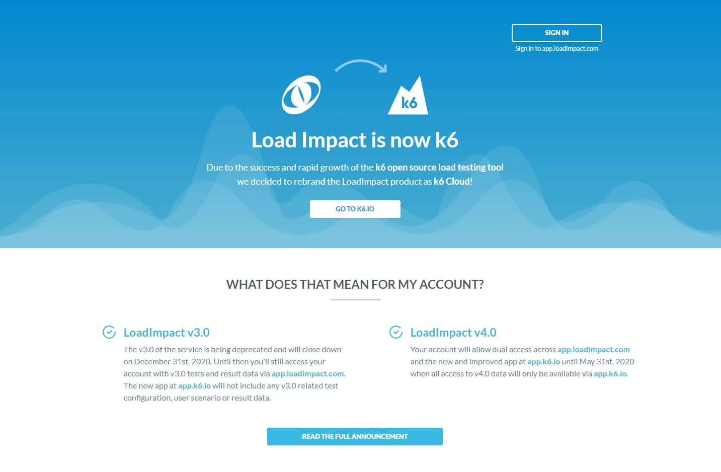 Load impact