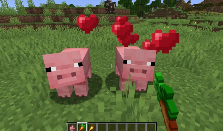 Как правильно кормить свиней в Майнкрафте