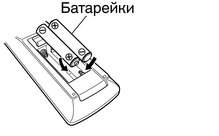 Как вставлять батарейки